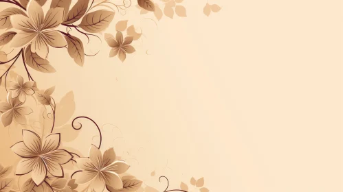 Floral Vector Illustration Background