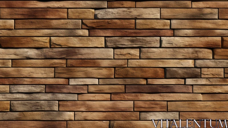 AI ART Rustic Brick Wall Texture - Design Inspiration