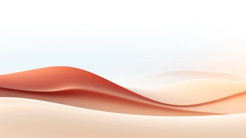 Red Sand Dunes 3D Rendering | Desert Landscape Artwork
