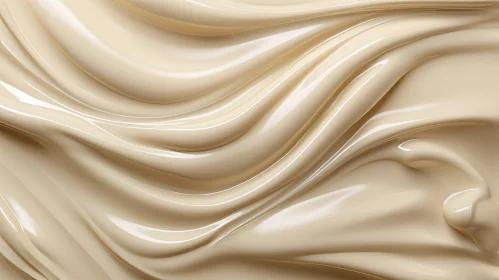 White Liquid in Motion: Beauty and Elegance Captured