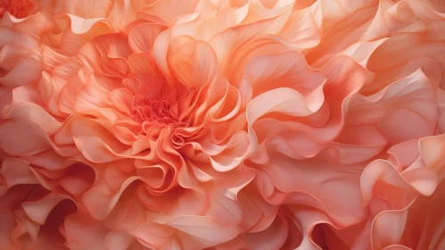 Pink Flower Spiral Pattern Close-up