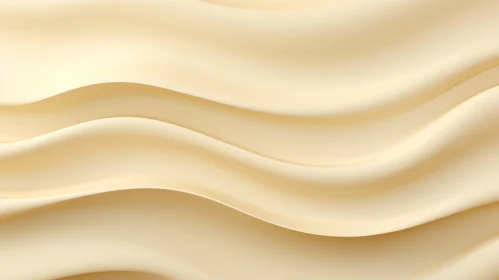 Creamy White Liquid Flowing - Tranquil Image