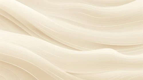 Abstract 3D Rendering of Wavy Surface