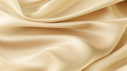 Luxurious Beige Silk Fabric Texture