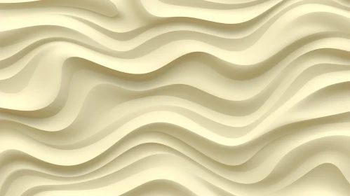 Tranquil Beige Wavy Texture Pattern