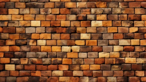 Weathered Brick Wall Close-Up