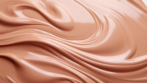 Creamy Beige Liquid Foundation Close-Up