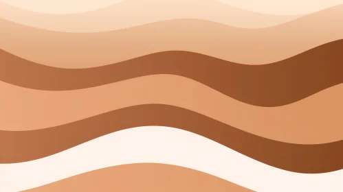 Brown Wavy Pattern Gradient Background