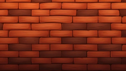Cartoon Brick Wall Background