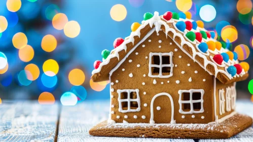Christmas Gingerbread House Decoration