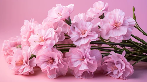 Pink Carnations Bouquet | Close-up Floral Photography
