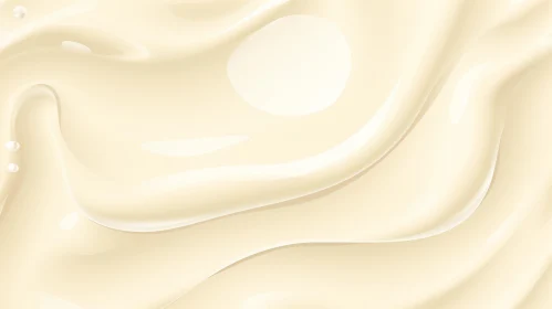 Creamy Liquid Wave - Serene Image