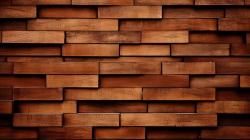 Brown Wooden Wall Texture - Seamless Plank Pattern