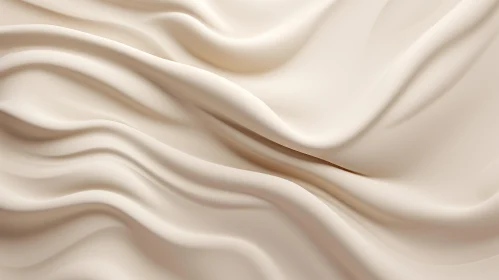 Cream Silk Fabric Texture for Design Projects