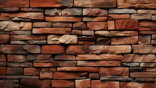 Rustic Brick Wall Texture - Detailed Image