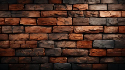 Brick Wall Texture - Detailed Photo of Red and Brown Bricks
