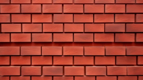 Red Brick Wall Texture Background