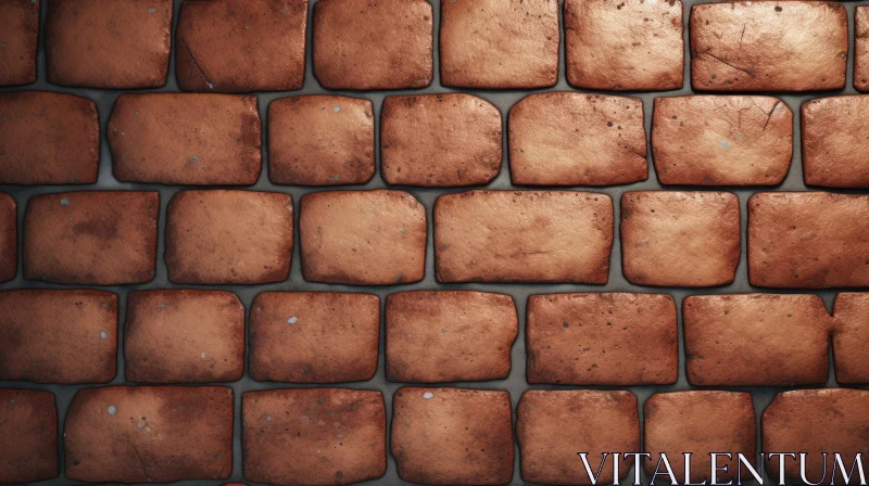 Intriguing Brick Wall Texture Photography AI Image