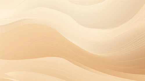 Soothing Beige Abstract Wavy Background