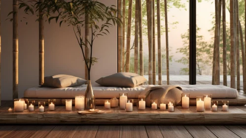Tranquil Room with Bamboo Forest View
