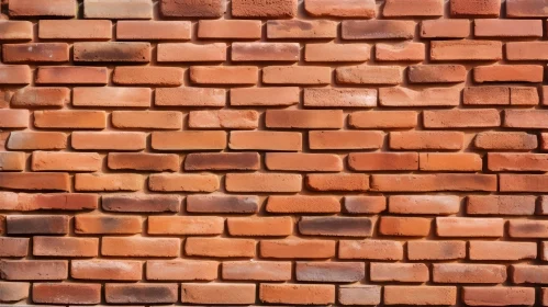 Red Brick Wall Texture with Shadows