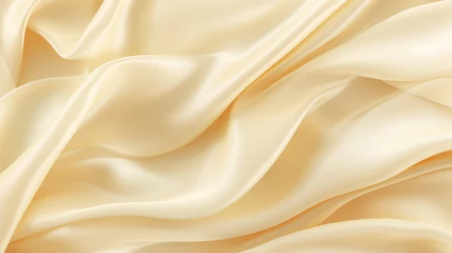 Luxurious Golden Silk Fabric Texture