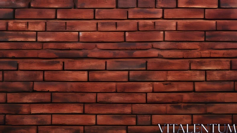 Red Brick Wall Pattern | Texture and Variegated Appearance AI Image