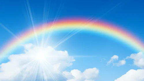 Enchanting Rainbow in the Sky