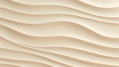 Serene Beige Wavy Pattern Background
