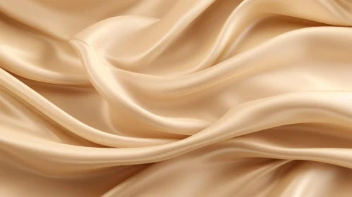 Elegant Beige Silk Fabric Texture