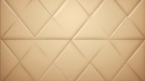 Beige Diamond-Shaped Tiles Texture for 3D Wall Rendering