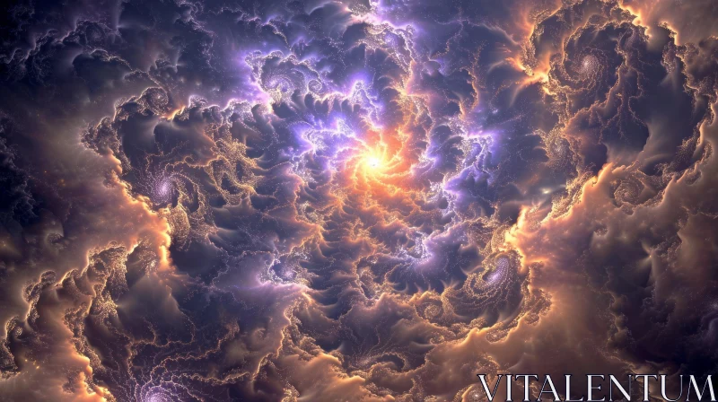AI ART Enchanting Nebula: A Celestial Masterpiece