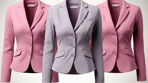 Stylish Women's Pink Suit Jackets Collection