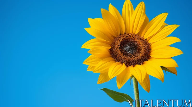Sunflower Bloom: Joyful Nature Photography AI Image