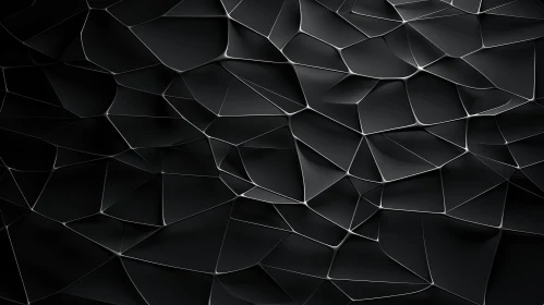 Elegant Black & Silver Geometric Background