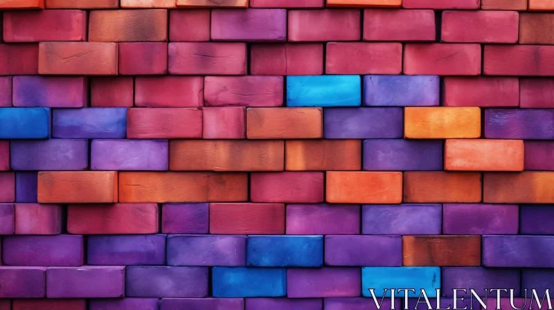 Stunning Brick Wall Art AI Image