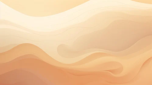 Warm-Toned Abstract Background with Wavy Pattern