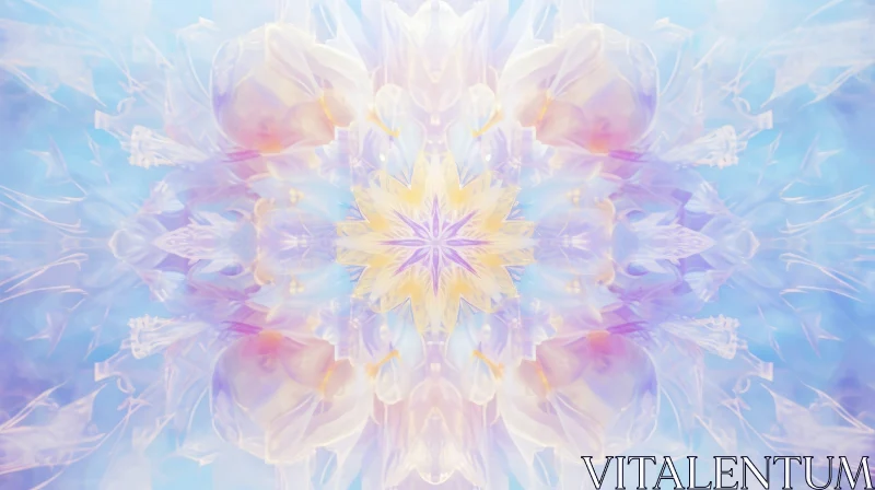 Colorful Floral Mandala for Harmony AI Image
