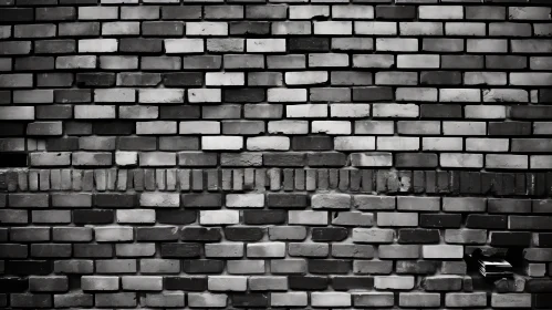 Dark Gray Brick Wall Texture