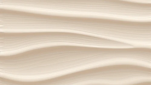 Smooth Beige Wave Texture - Seamless Design