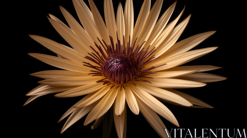 Beautiful Close-up Flower Photography AI Image