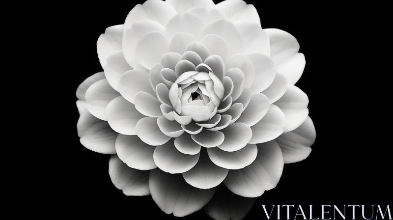 Dahlia Flower Bloom Photography AI Image