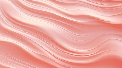 Elegant Pink and White Abstract Background with Wavy Pattern