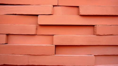 Red Brick Wall Texture - Rough Pattern Design
