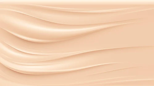 Creamy Beige Liquid Foundation Close-Up
