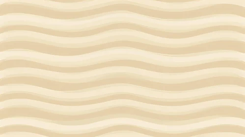 Beige and Cream Waves Seamless Pattern