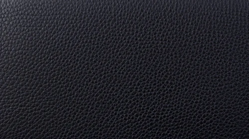 Black Leather Close-Up Texture