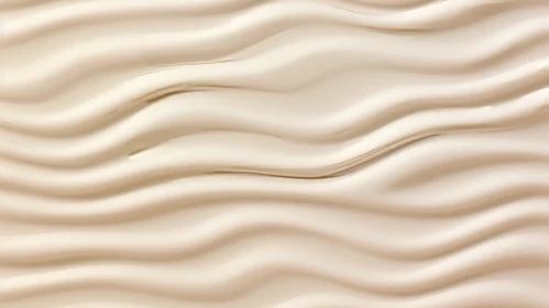 White Cream Texture Close-Up