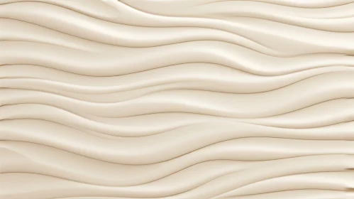 Tranquil Beige Waves Texture Pattern