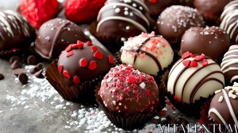 Delicious Chocolate Truffles - Sweet Treats for Every Occasion AI Image